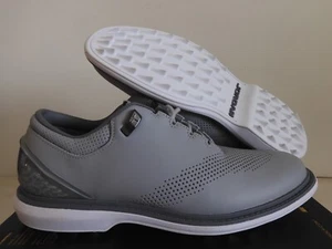 Nike Air Jordan Adg 4 Wolf Grey-White-Grey "Golf Cleats" Sz 8 [DM0103-010] - Picture 1 of 5