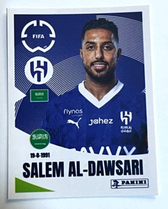 2025 FIFA CLUB WORLD CUP Panini Sticker #513 SALEM AL-DAWSARI AL HILAL - Picture 1 of 2
