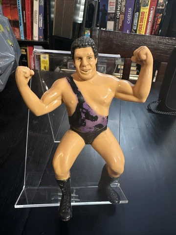 Andre the Giant Black strap LJN Titan Sports 8” figure  VERY RARE Cover