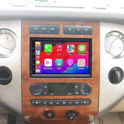 Fit Ford Expedition 2007-2012 2013 2014 Car Stereo Radio Android Apple Carplay - Image 1 of 4