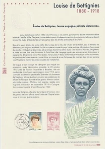 Document Philatélique 1er Jour : 75 2018 Louise de Bettignies 1880 1918 - Picture 1 of 1