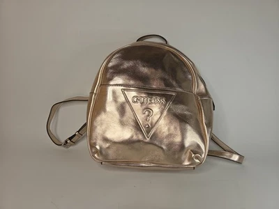 Mini mochila Guess oro rosa imitación cuero nueva con etiquetas Foto 1 de 2