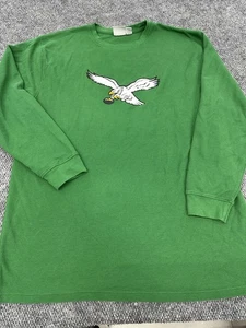 Philadelphia Eagles Jalen Hurts Kelly Green Long Sleeve Thermal Shirt NFL • 3XLT - Bild 1 von 7