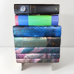 Harry Potter Hardcover Full Set Books 1-5 1st American; 6-7 1st UK; OWL MISPRINT - Bild 1 von 24