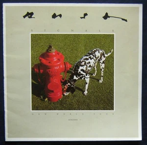RUSH Signals New World Tour MCMLXXXIII Tour Programme 1983 - Imagen 1 de 8