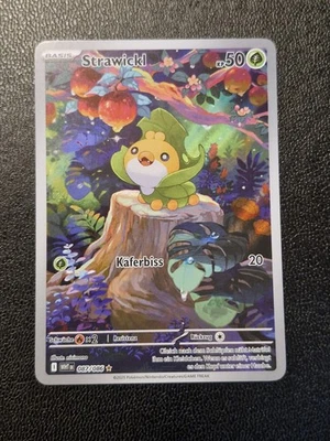 Pokémon - Sewaddle / Strawickl  (WHT 087) White Flare - Bild 1 von 2