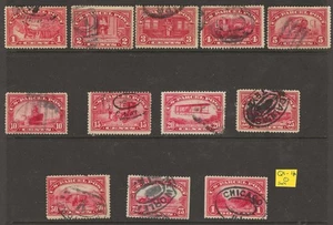 US Q1-Q12 F/VF Parcel post USED Complete Set, solid and sound! - Picture 1 of 2