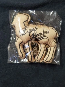 L.A.M.B. by Gwen Stefani RARE 2005 Lamb Boudoir Lavender Satin Lace Sachet Charm - Picture 1 of 6