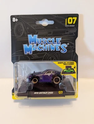 Muscle Machines 1972 Datsun 240Z púrpura Foto 1 de 2