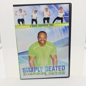Simply Seated Energize Series DVD Exercise Fitness Curtis Adams - Imagen 1 de 1