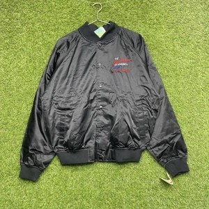 Vintage 1980s Chevrolet Jacket Mens Large Chevy Heart Beat Of America Truck NWT - Picture 1 of 18