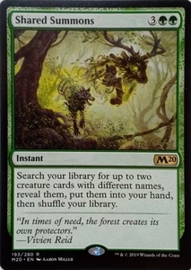 193/280 SHARED SUMMONS RARE CORE SET 2020 MTG KARTE - Bild 1 von 1