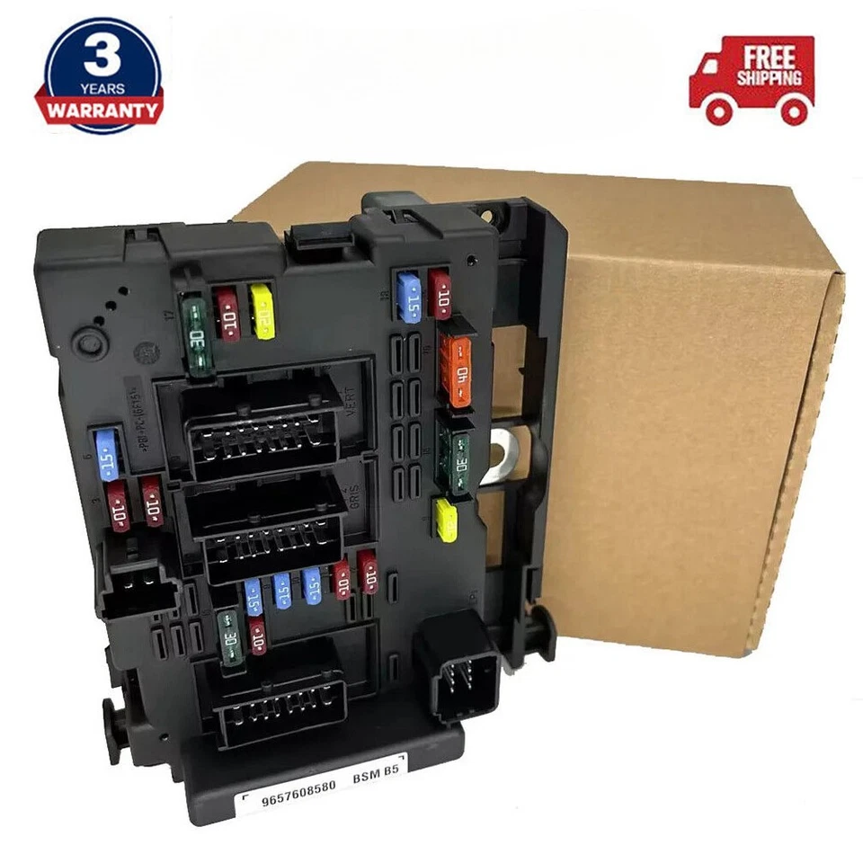 Relé montaje caja fusibles 9657608580 para Citroen C3 C5 C8 Peugeot 206 307 406 807/ Foto 1 de 4