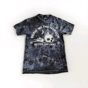 Bring Me The Horizon BMTH Better Off Dead Gray Short Sleeve TShirt Size Small - Picture 1 of 10