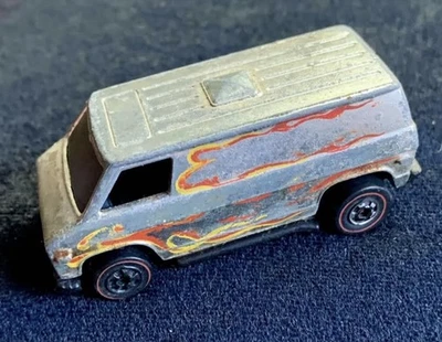 HOT WHEELS REDLINE GMC SUPER VAN SUPER CHROMES WITH FLAMES - Image 1 of 3