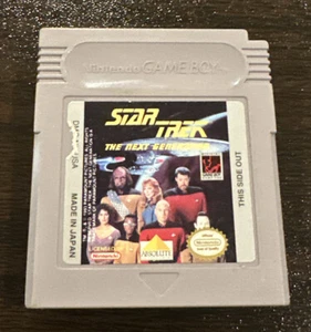 Game Boy Star Trek The Next Generation Nintendo Gameboy Tested Cartridge Only - Picture 1 of 3