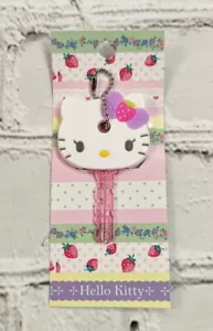Hello Kitty STRAWBERRY BOW Key Cap Cover 2010 Sanrio RARE - Picture 1 of 6