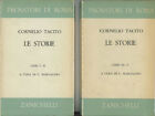 Cornelio Tacito / Le Storie 2 Vols.--Vol I Libri I-II &amp; Vo II Libri III-V 1st ed