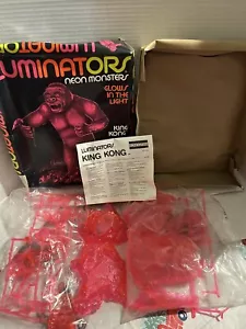 1992 Monogram Luminators Neon Monsters King Kong Model Kit 1621 komplett verpackt - Bild 1 von 8