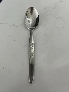Vintage Edelstahl Baby Kinder Löffel Hirsch/Reh Deutschland Eickhorn Roneusil MCM - Bild 1 von 6