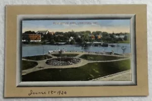 Post Office Park, Stratford, Ontario Postcard (F1) - Picture 1 of 2