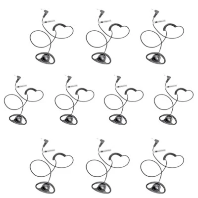 10 X iPhone Phone D TYPE Listen Received Earpiece Headset  - Image 1 of 3