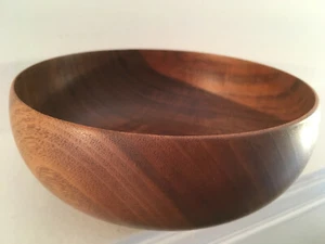 Arthur Espenet Carpenter III Walnut Turned Wood Bowl California Craft 1974 - Picture 1 of 7