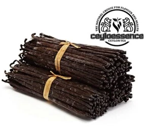Ceylon Organic Vanilla Beans Grade-B 100% Best Quality Pure Great for Extraction - Picture 1 of 5