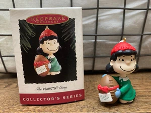 NIB HALLMARK ☀THE PEANUTS GANG☀ COLLECTOR'S SERIES - #2 LUCY 1994 ORNAMENT - Picture 1 of 2