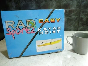ALZAMIENTO DE KAYAK POLIPASTO DE GARAJE RUEDA SPORTZ NUEVO - Imagen 1 de 5