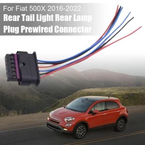 6 Pin For Fiat 500X 2016-2022 Rear Tail Light Rear Connector* Prewired L8M1 U7I4 - Picture 1 of 7