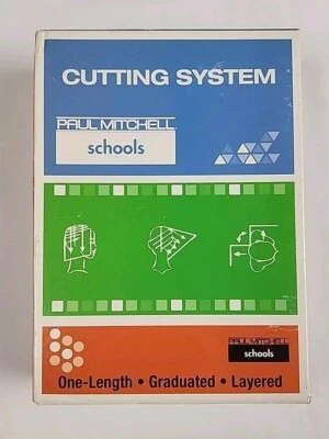 Paul Mitchell Schools Cutting System 3 Disc Set DVD Graduated Layered One Length - Image 1 of 4