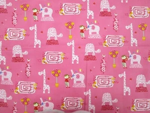 MEET ROYAL COURT #41634 BY WINDHAM FABRICS WITH PINK BACKGROUND 100% COTTON - Picture 1 of 5