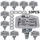 10X Stainless Steel Folding T Handle Bar Lock Latch Toolbox Truck Trailer Camper