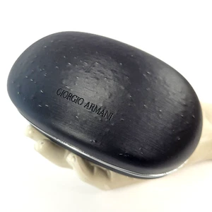 Giorgio Armani XXL Brillenetui 2. Wahl Schwarz + Putztuch +Beutel Sonnenbrrillen - Bild 1 von 9