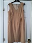 Jigsaw pinafore dress 12, lined, brushed soft fabric, excellent condition