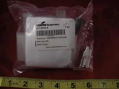 Kit de conversión Bussmann UL508 KIT COOPER-6 POLOS UL 508 6 polos 541572B nuevo en caja nuevo Foto 1 de 2