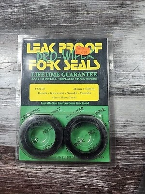 Vedações de garfo limpador profissional à prova de vazamento 22470 41x54mm Honda Kawasaki Suzuki Yamaha - Imagem 1 de 3