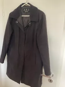 barbour damen wachsjacke dunkelbraun BGr.44 - Bild 1 von 8