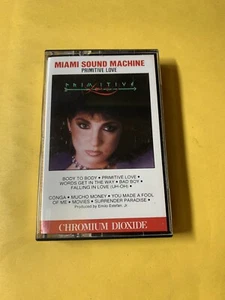 Miami Sound Machine - Primitive Love. 1985 CBS Records Cassette Pre-owned - Picture 1 of 3