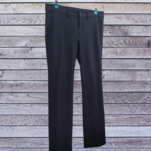 Eddie Bauer Travex Women's Chino Pants Black Size 10 Stretch Straight Leg - Picture 1 of 8