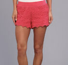 118.00 Lilly Pulitzer Xs Lace Lipstick Pink Zinni Lacie Shorts