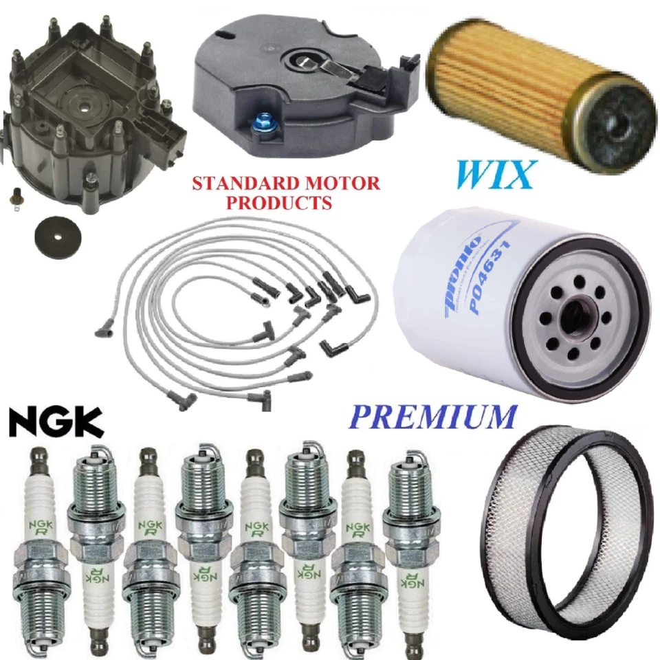 Kit de afinación filtros tapa bujías cable para Chevrolet El Camino V8 5,7 L 1978 Foto 1 de 1