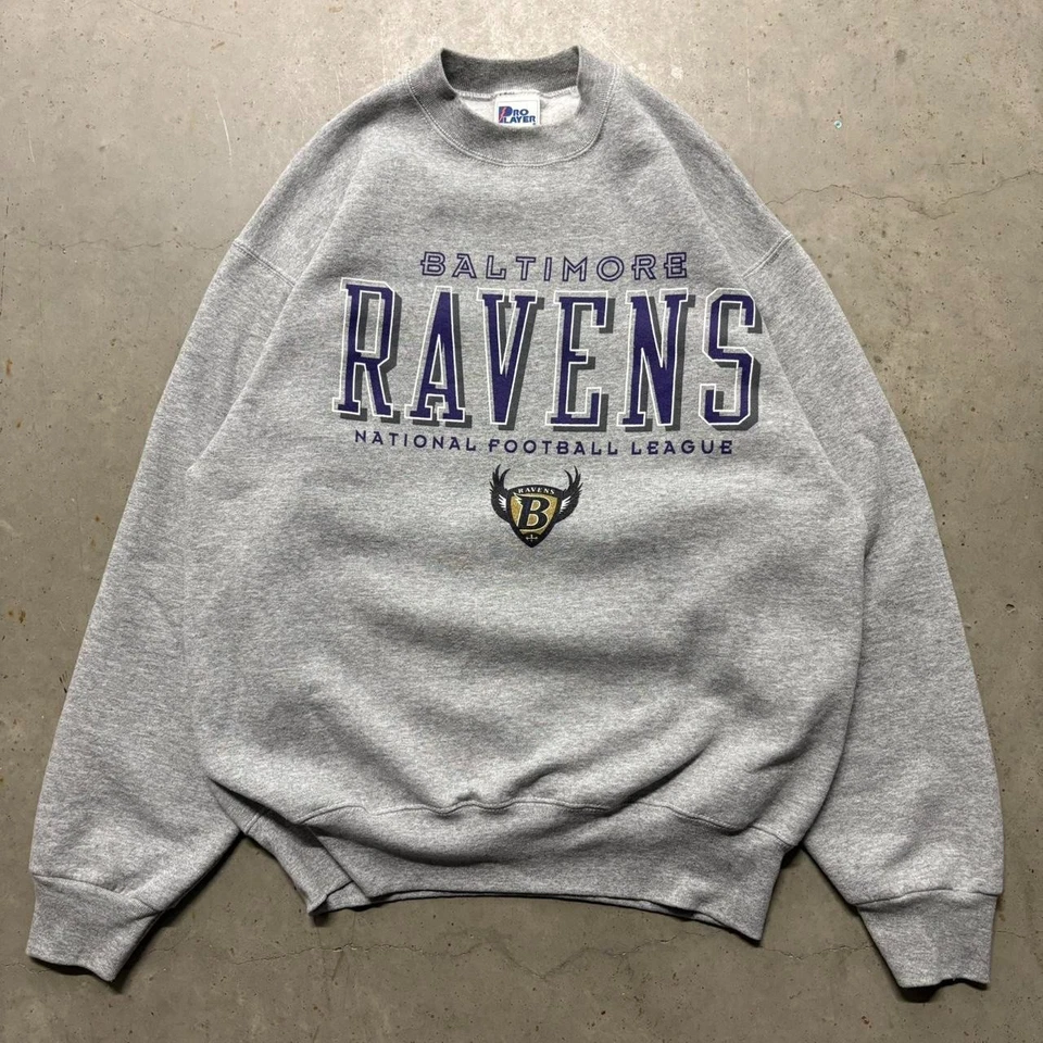 Sudadera de colección del equipo de la NFL Baltimore Ravens cuello redondo reimpresión VK04202 Foto 1 de 1