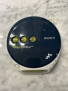 Sony D-EJ360 Navy Works OK For PartsCD Walkmn PSYC G-Protection Portable Player - Bild 1 von 7