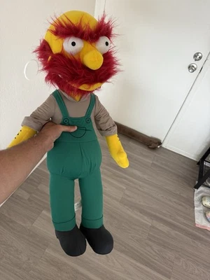 Muñeca Groundskeeper Willie Original Simpson’s Foto 1 de 3