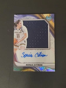 2024-25 Bowman University Best Sonia Citron Prospect Jumbo Relic Auto - Picture 1 of 2