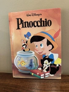 Vintage Walt Disney Pinocchio Storybook Children's Book 1991 Twin Books BIN 7 - Picture 1 of 4