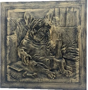 Limited French Bulldog 7” Funny Plaque Sign Home Decor Portrait Wall Art - Picture 1 of 3