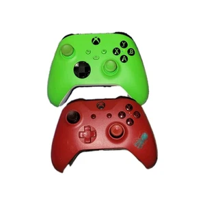 Microsoft Wireless Controller für Xbox Series X/1 OneGrün An Rot -l/Reparatur - Bild 1 von 2